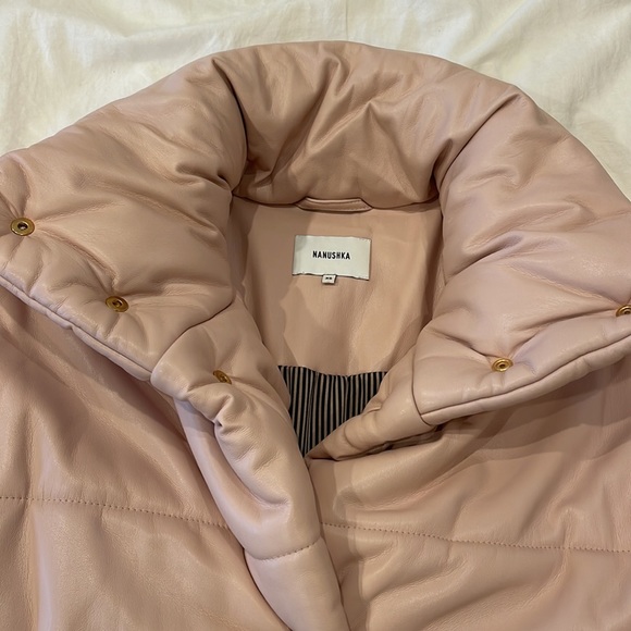 Nanushka Press Stud Padded Jacket - Picture 12 of 13